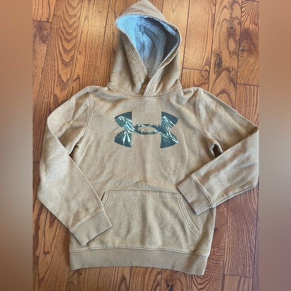 Youth Medium Camo UA Hoodie - Picture 2 of 5